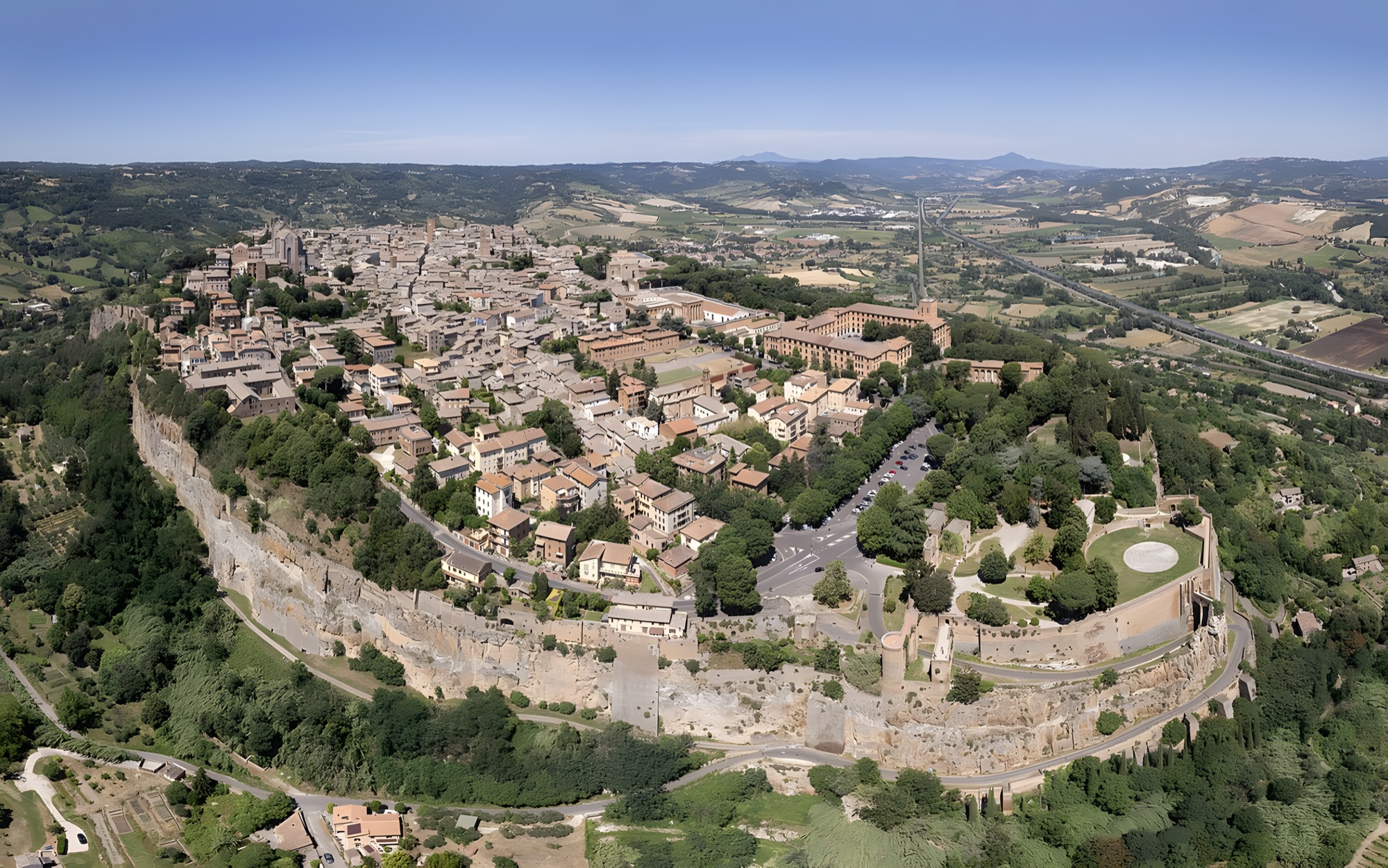 Orvieto · vista aerea