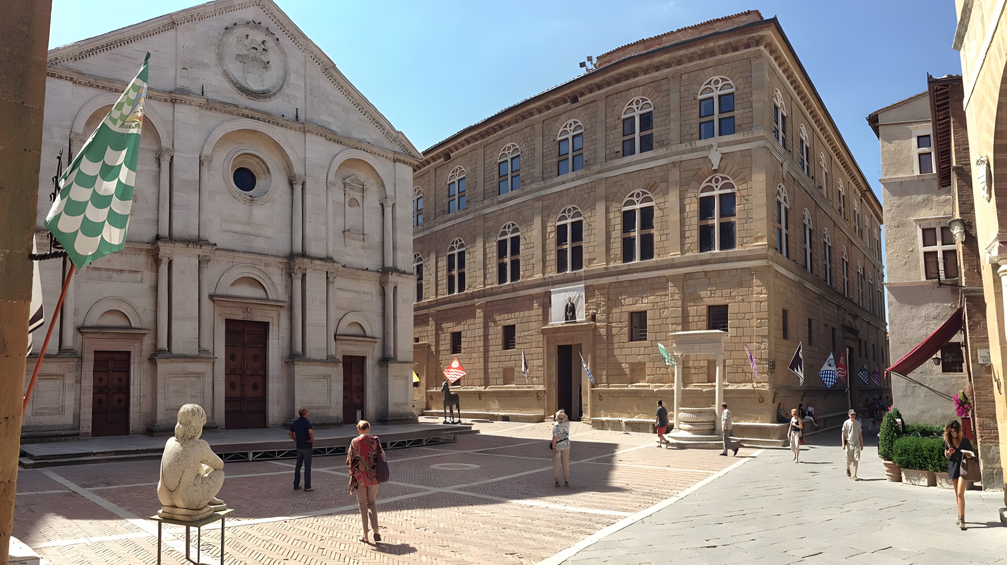 Pienza · Piazza Pio II